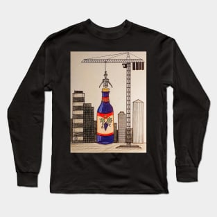 Mammoth Bottle of Wine Long Sleeve T-Shirt